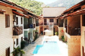 Flat em Juquehy, 2 quartos, piscina e ar condicionado